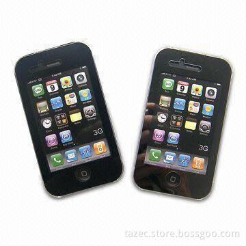 Crystal Cases with Touch Sensitive Screen for iPhone 3G, Available in Various Colors